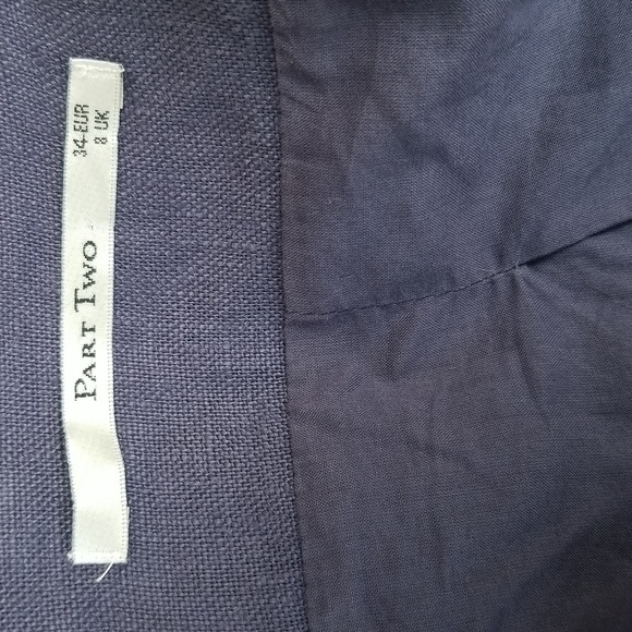 Part Two 100% Linen Jacket - Picture 8 of 15